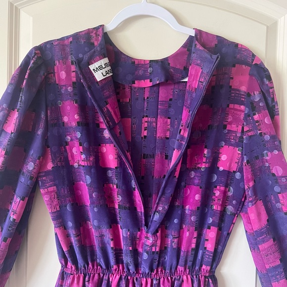Vintage Melissa Lane 80s Dress size 10 - Picture 8 of 8